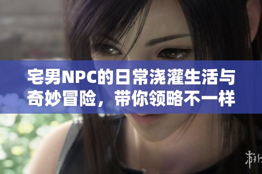 宅男NPC的日常浇灌生活与奇妙冒险，带你领略不一样的世界
