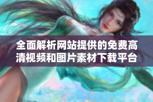 全面解析网站提供的免费高清视频和图片素材下载平台