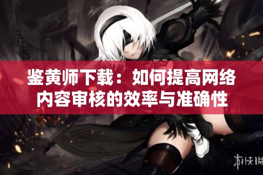 鉴黄师下载：如何提高网络内容审核的效率与准确性