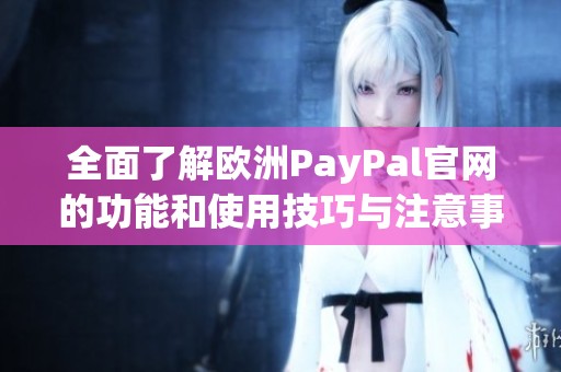 全面了解欧洲PayPal官网的功能和使用技巧与注意事项