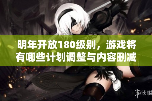 明年开放180级别，游戏将有哪些计划调整与内容删减揭秘