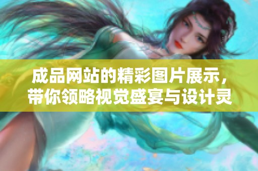 成品网站的精彩图片展示，带你领略视觉盛宴与设计灵感的最佳选择