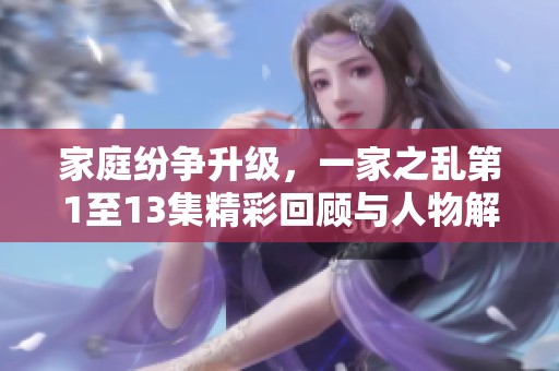 家庭纷争升级，一家之乱第1至13集精彩回顾与人物解析