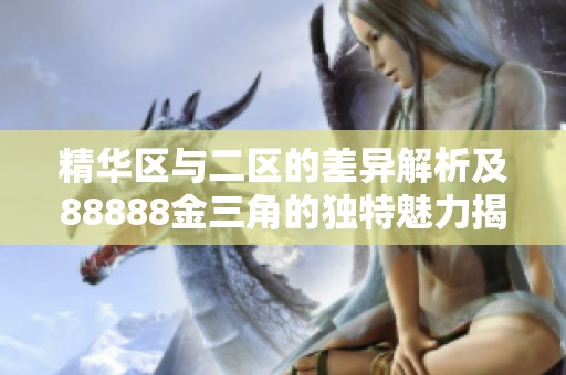 精华区与二区的差异解析及88888金三角的独特魅力揭示