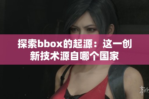 探索bbox的起源：这一创新技术源自哪个国家