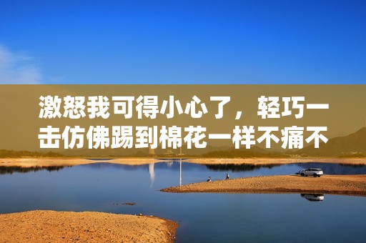 激怒我可得小心了，轻巧一击仿佛踢到棉花一样不痛不痒