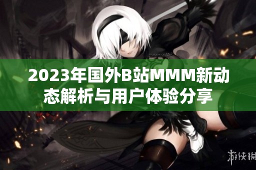 2023年国外B站MMM新动态解析与用户体验分享