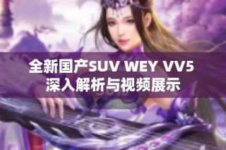 全新国产SUV WEY VV5 深入解析与视频展示