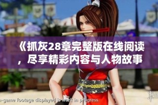 《抓灰28章完整版在线阅读，尽享精彩内容与人物故事》