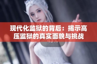 现代化监狱的背后：揭示高压监狱的真实面貌与挑战