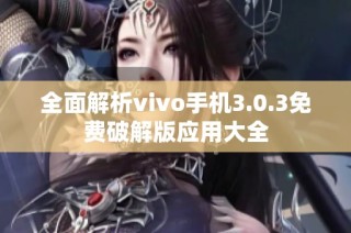 全面解析vivo手机3.0.3免费破解版应用大全