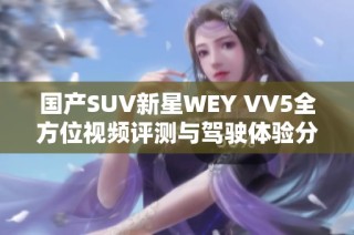 国产SUV新星WEY VV5全方位视频评测与驾驶体验分享