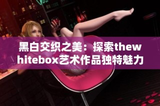 黑白交织之美：探索thewhitebox艺术作品独特魅力