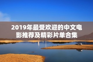 2019年最受欢迎的中文电影推荐及精彩片单合集