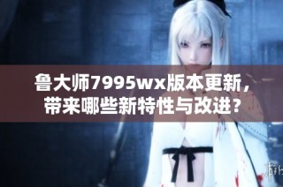 鲁大师7995wx版本更新，带来哪些新特性与改进？
