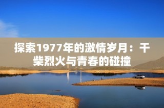 探索1977年的激情岁月：干柴烈火与青春的碰撞