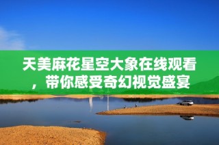 天美麻花星空大象在线观看，带你感受奇幻视觉盛宴