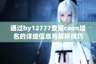 通过by12777查询coon域名的详细信息与解析技巧