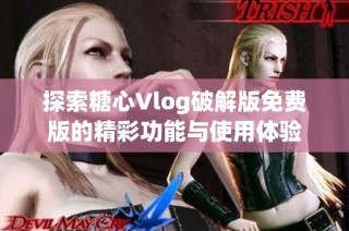 探索糖心Vlog破解版免费版的精彩功能与使用体验