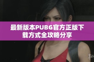 最新版本PUBG官方正版下载方式全攻略分享