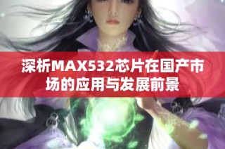 深析MAX532芯片在国产市场的应用与发展前景