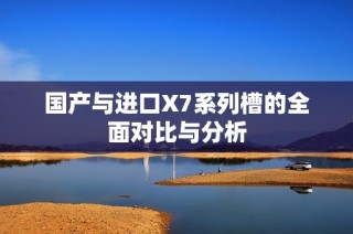 国产与进口X7系列槽的全面对比与分析