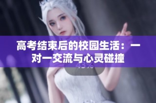 高考结束后的校园生活：一对一交流与心灵碰撞