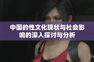 中国的性文化现状与社会影响的深入探讨与分析