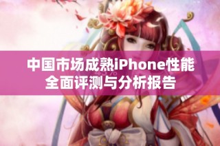 中国市场成熟iPhone性能全面评测与分析报告