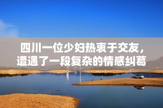 四川一位少妇热衷于交友，遭遇了一段复杂的情感纠葛