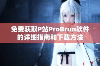 免费获取P站ProBrun软件的详细指南和下载方法